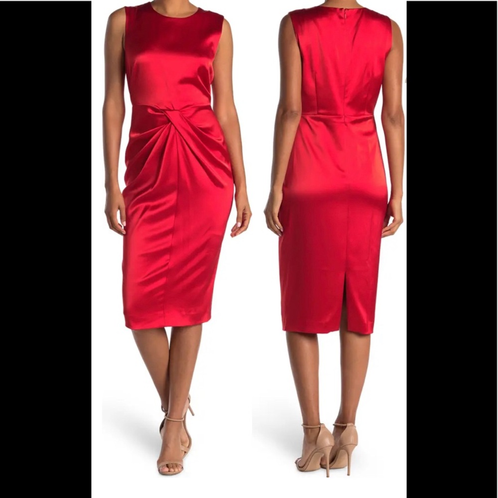 Gorgeous fire red dress